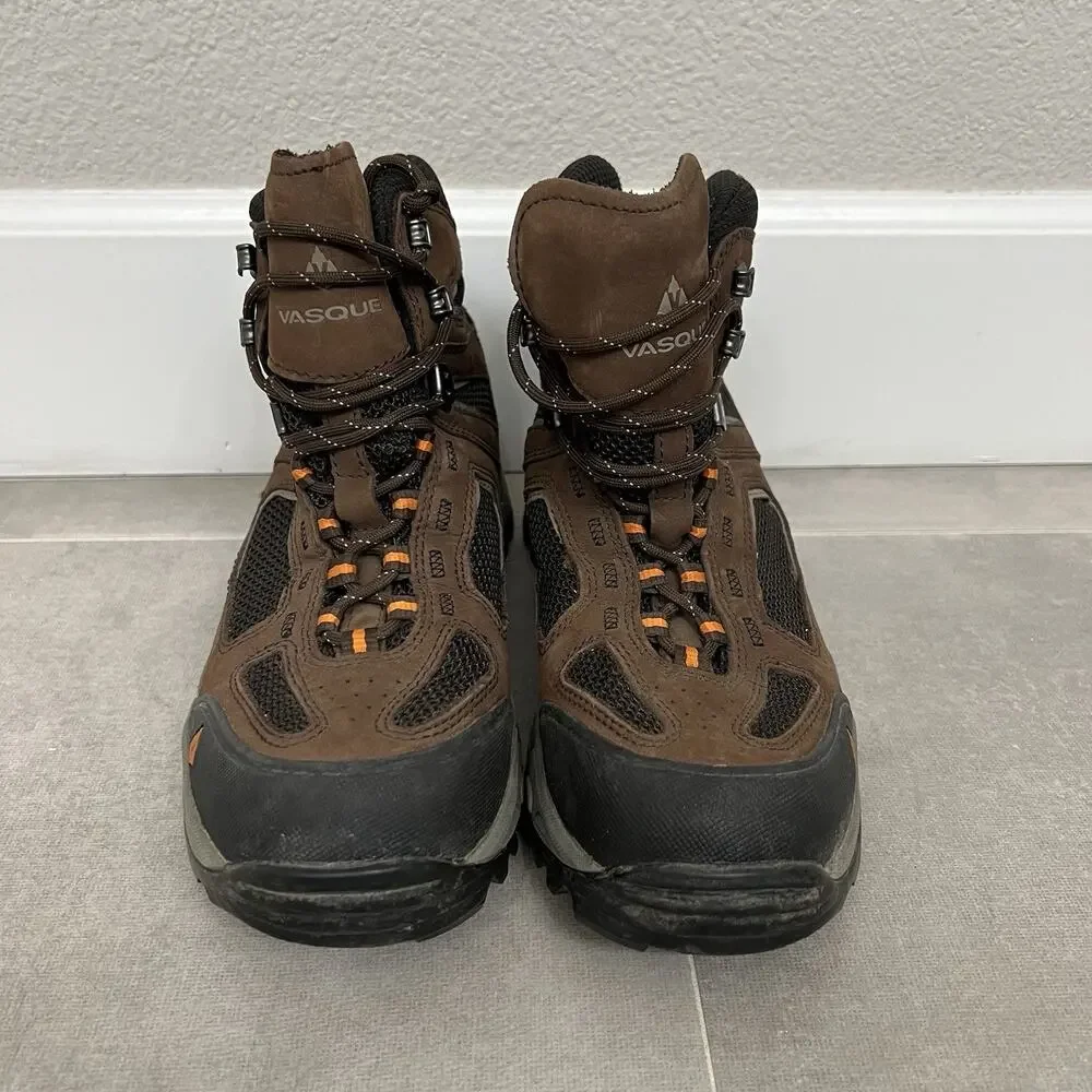 Vasque Breeze 2.0 Mid GTX Mens 8 Brown Leather Gore Tex Hiking Boots Shoes